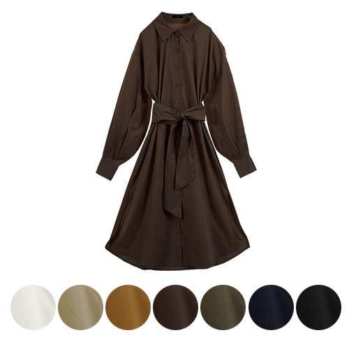 シャツワンピース