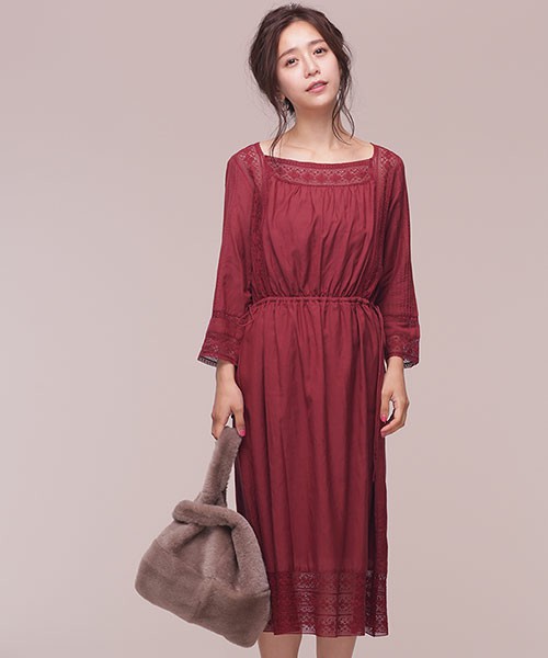 ヴィンテージレースワンピース