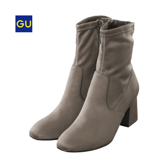 スエードタッチストレッチブーツ