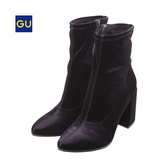 ベロアストレッチブーツ