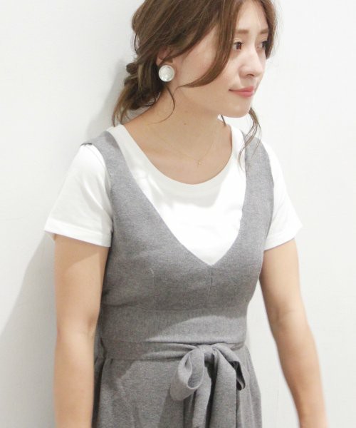 ニットビスチェ