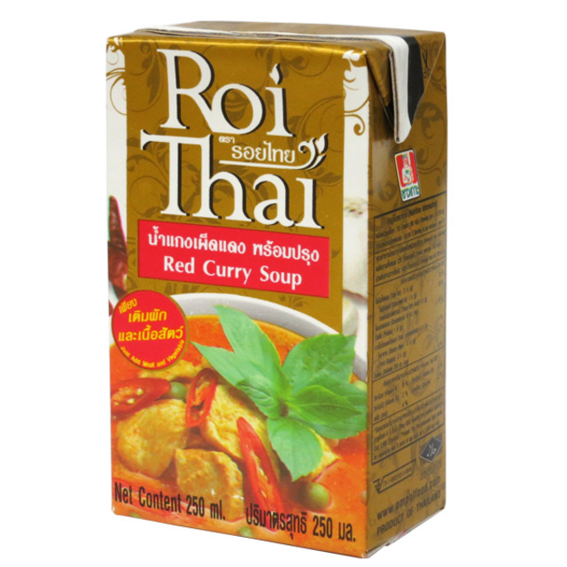 Roi Thai　ロイタイ　レッドカレー　250ml