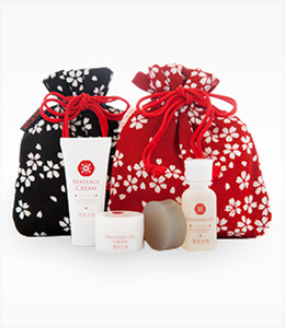 桜ポーチ付き旅行セット