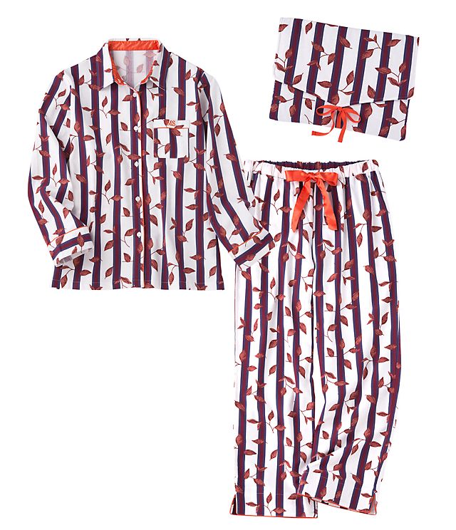 ウォームコットンシャツパジャマセット