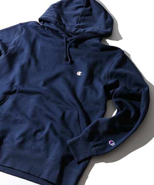 WEGO/Champion裏毛パーカー