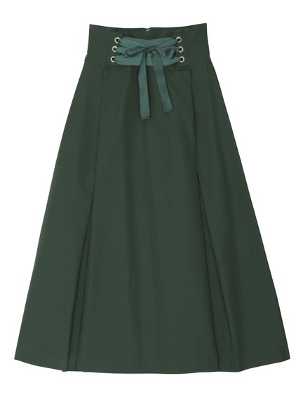 コルセットフレアースカート