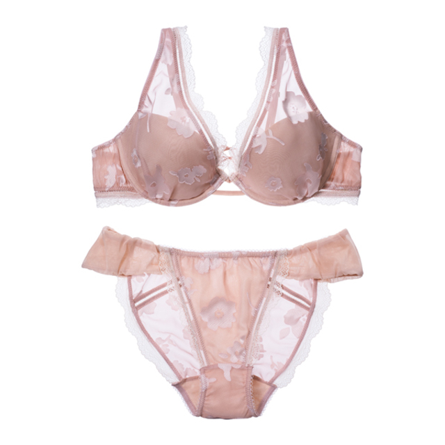 シアーメイククリスタルフラワーブラ