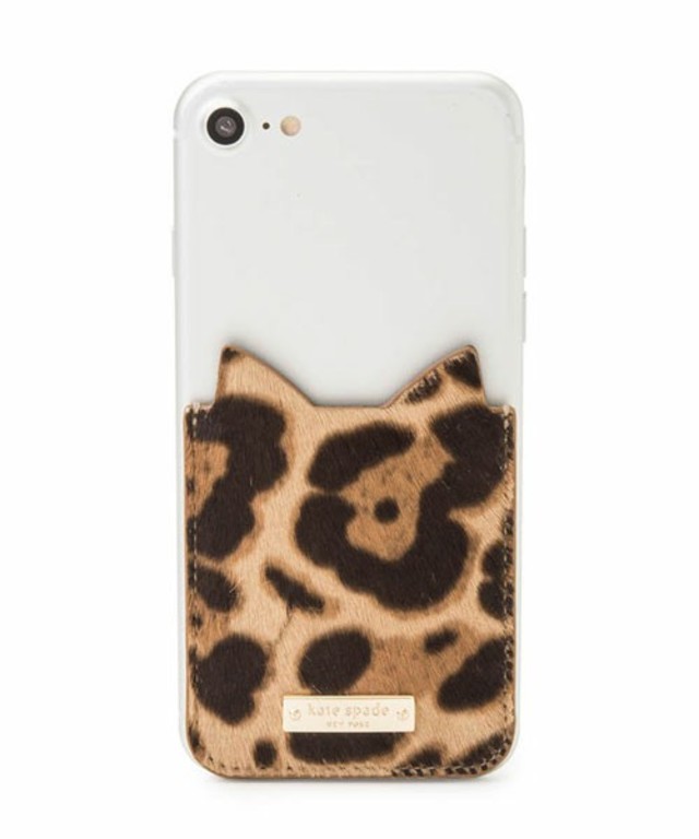 TECH ACCESSORIES LEOPARD STICKER POCKET