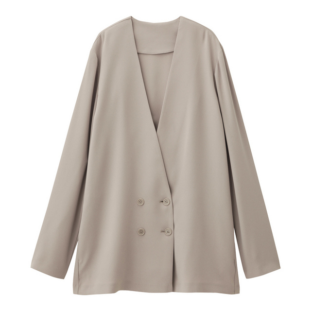 ノーカラージャケットGW