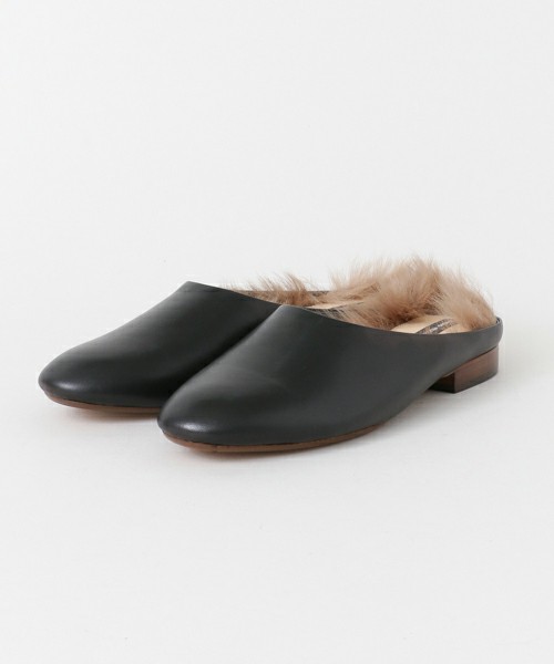 FABIO RUSCONI FUR SLIPPER
