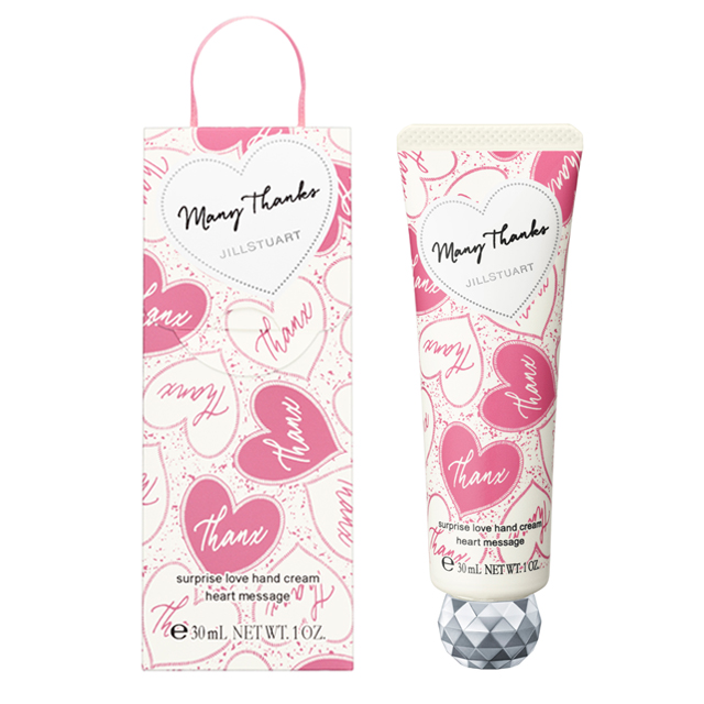 ジルスチュアート  サプライズラブ ハンドクリーム（フルーティカモミール、オレンジ、ピュアローズ）