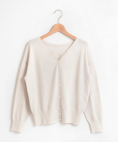 スーパーエクストラファインメリノウール2WAYニット