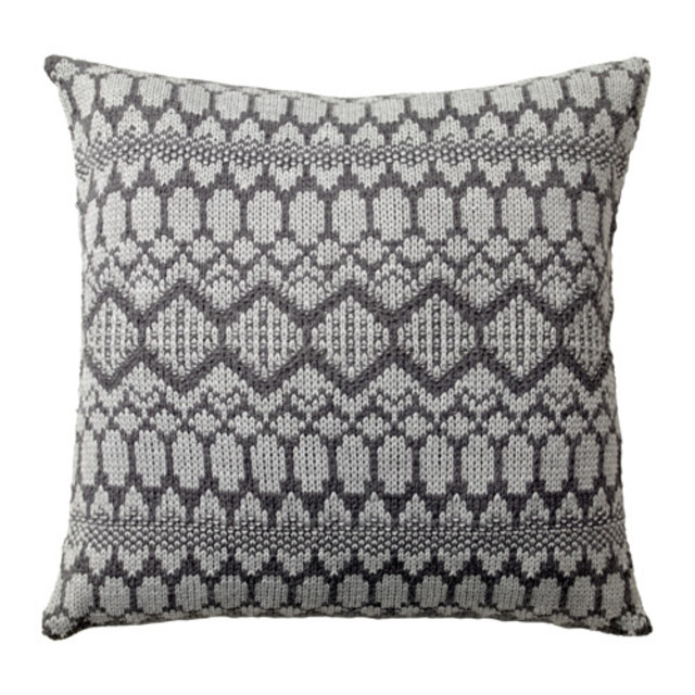 VINTER 2017 クッション, グレー, ニット