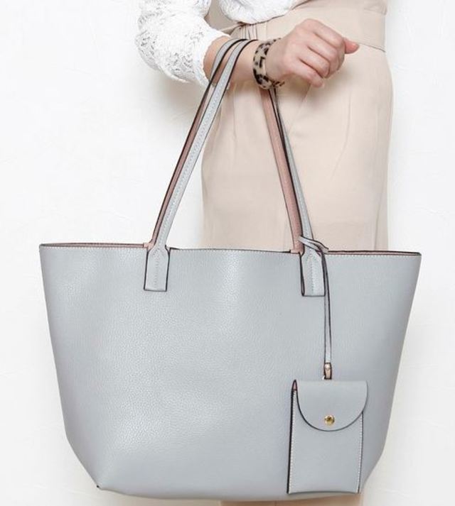 リバーシブルトートバッグ