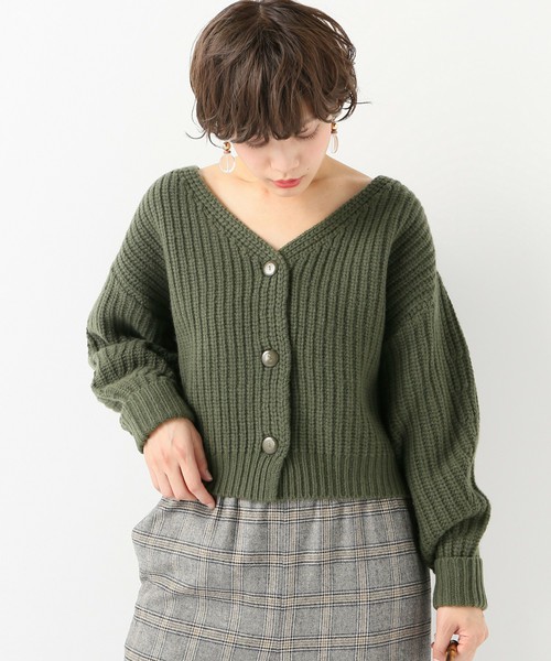 ショートカーディガン