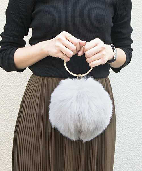 マカロンファーバッグ/パーティーバッグ