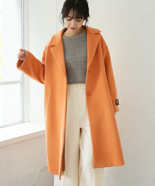 ルーズロングコート