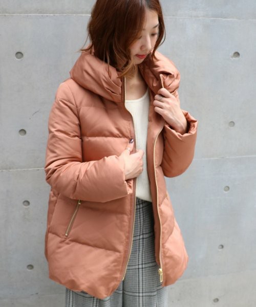 エステルファイユミドルダウンコート