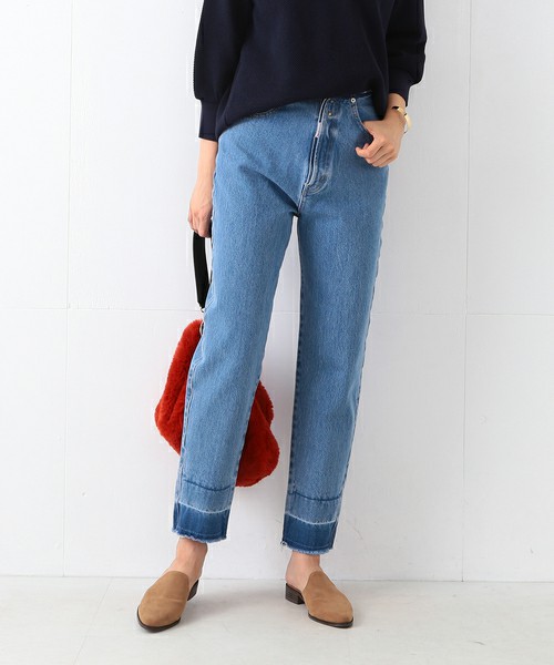 SOMETHING×ビーミング by ビームス / 別注 フレンチヌーボー デニム 17AW