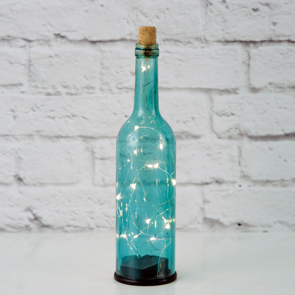 LEDオーナメント　ボトルブルー