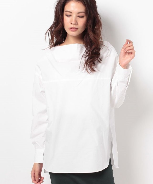 ボートネックシャツ