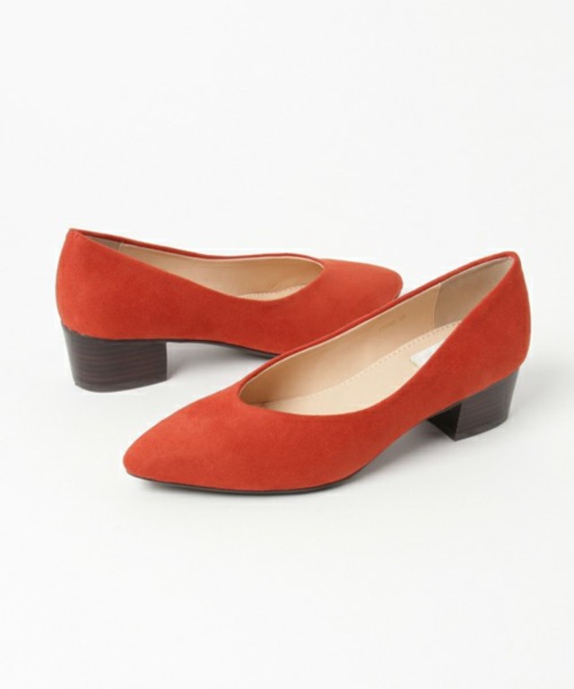 撥水ポインテッドパンプス