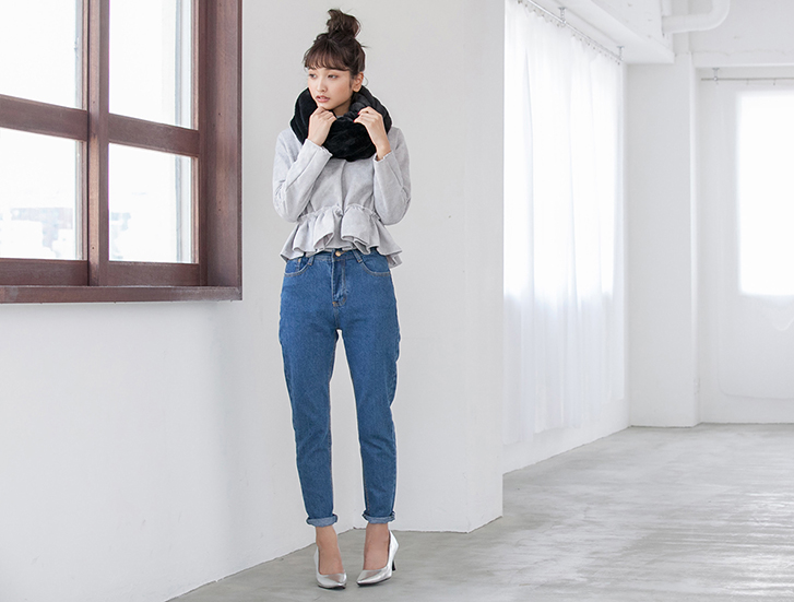 フェイクファースヌード