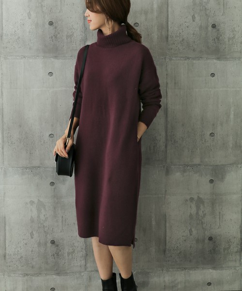 ハミルトンウールニットワンピース