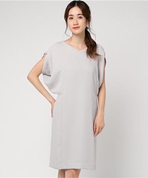 2way袖コンシャスワンピース