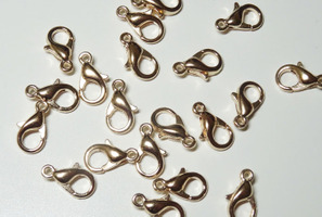 カニカン ピンクゴールド 10mm　20個