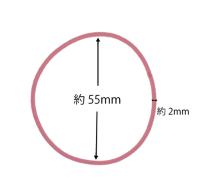 結び目のない伸縮性に優れたヘアゴム