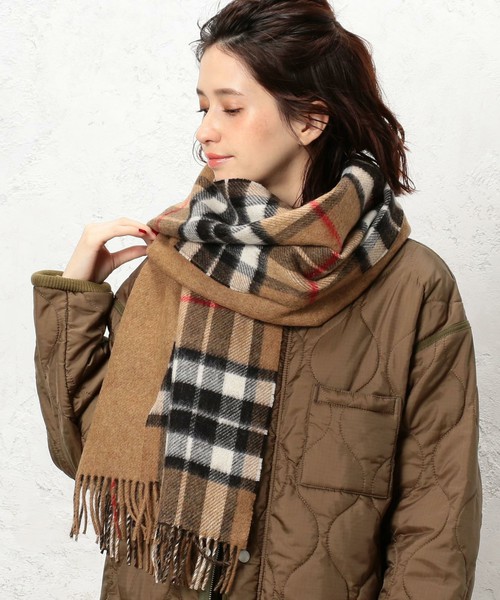 MOON CB チェックストール