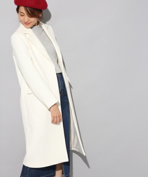 ストレッチチェスターコート