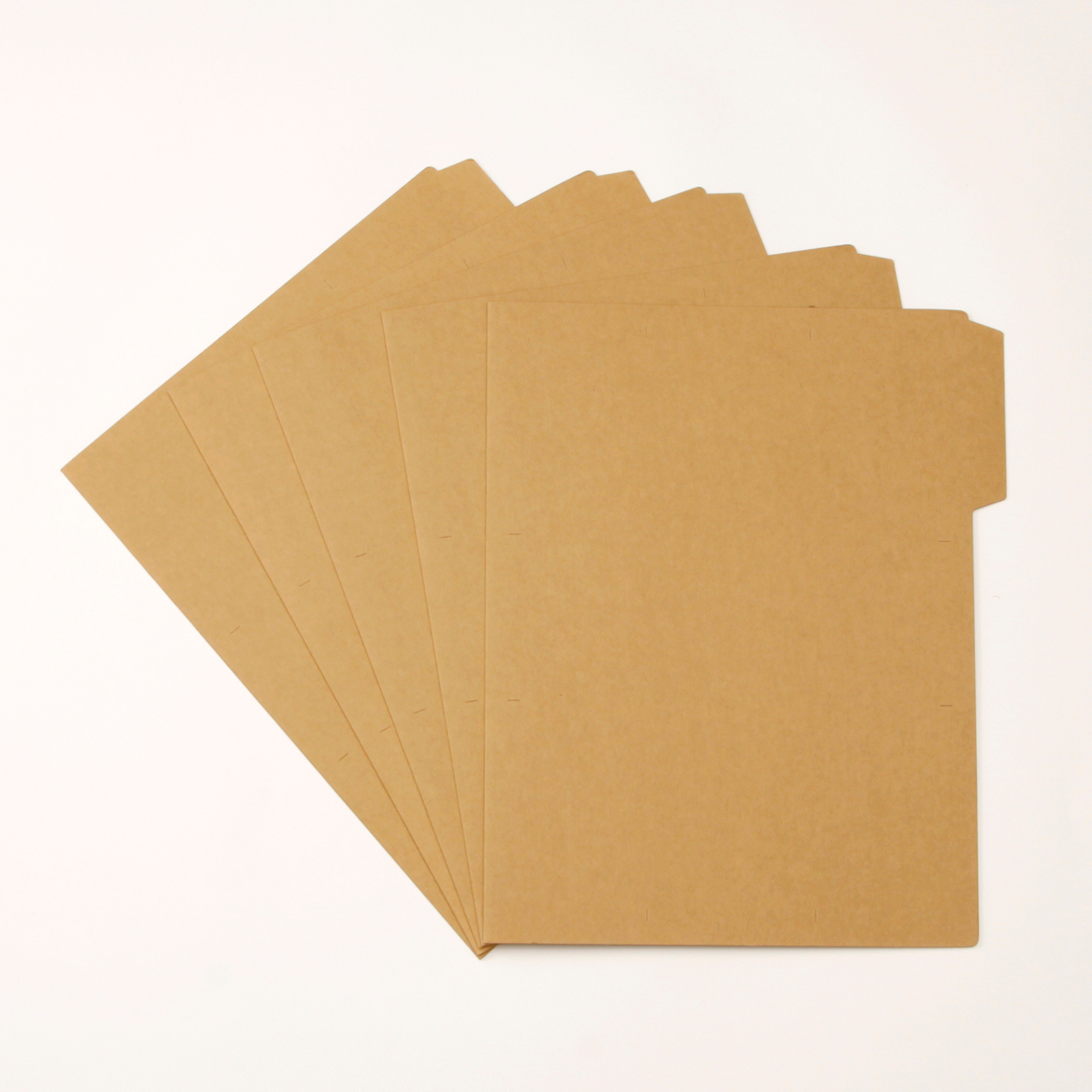 再生紙ペーパーホルダー　Ａ４サイズ用・５枚入