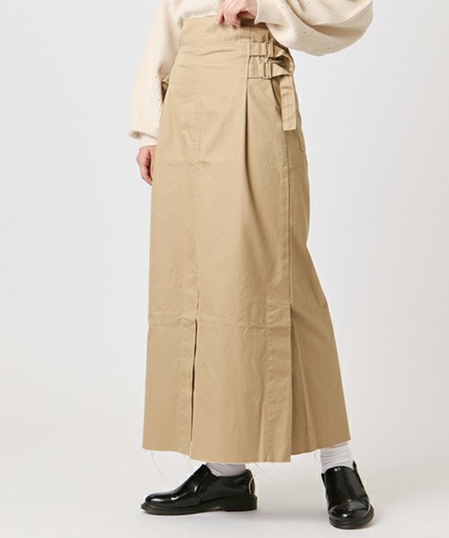 スーパーハイウエストベルトスカート