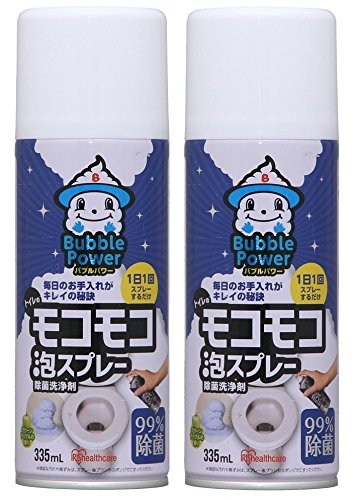 アイリスオーヤマ 洗浄剤 トイレ用 モコモコ泡スプレー 335ml