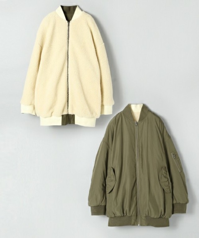 BIGボアリバーシブルMA-1