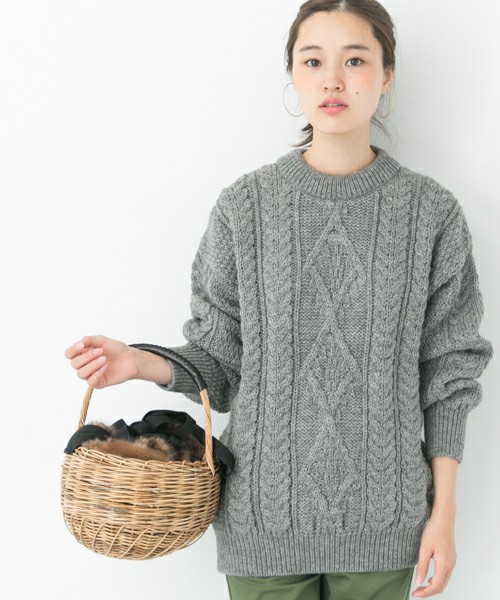 KERRY×URBAN RESEARCHオーバーサイズアランニット