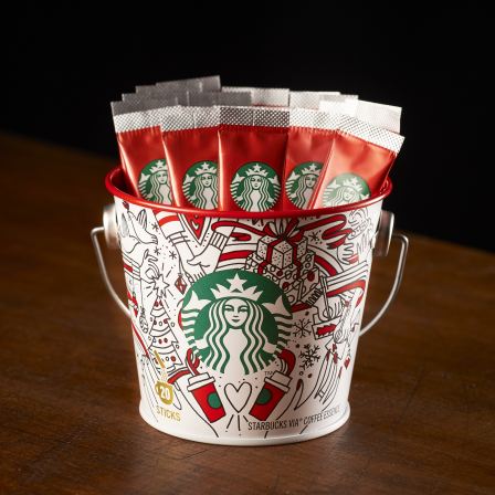 スターバックス ヴィア® クリスマス ブレンド　20本入り (マスキングテープ付き)