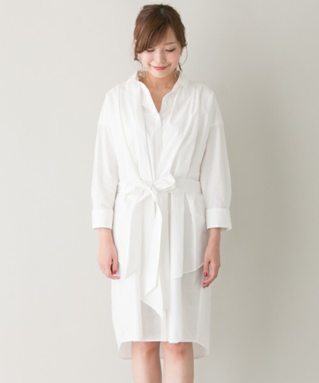 3WAYシャツワンピース