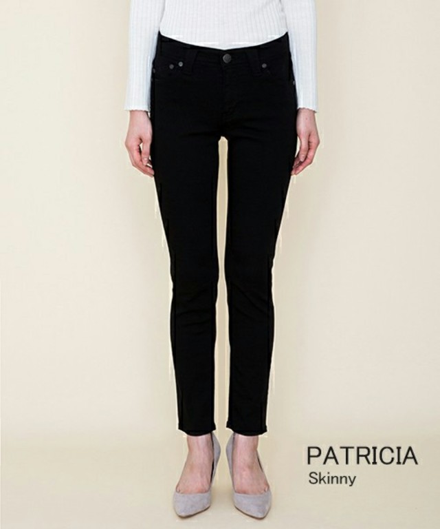 ブラック アンクル スキニー パンツ　PATRICIA (パトリシア)