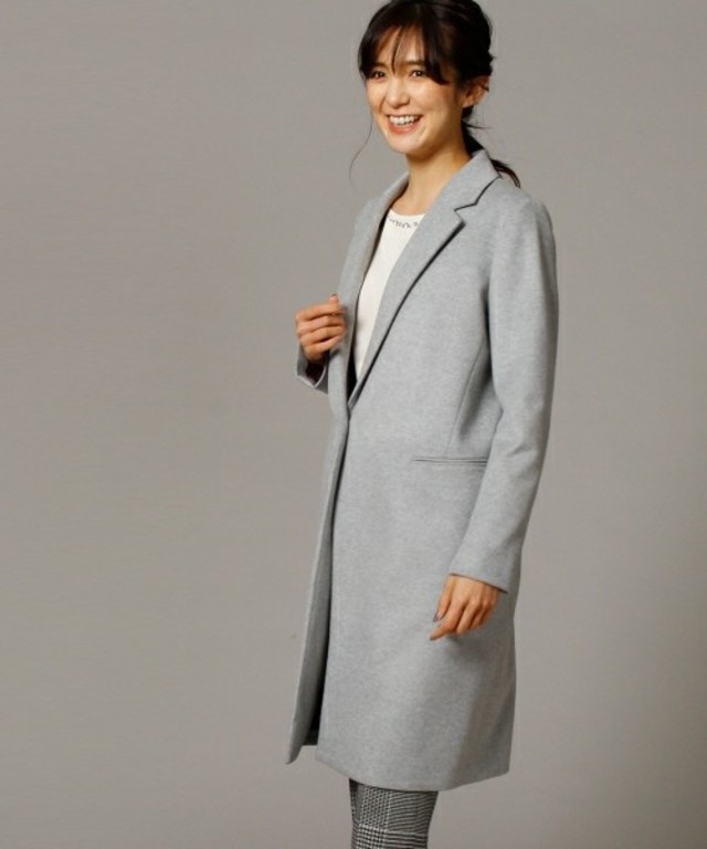 カシミヤ×ウールコート