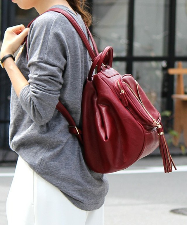 トライアングル2wayショルダーバッグ＆リュックサック