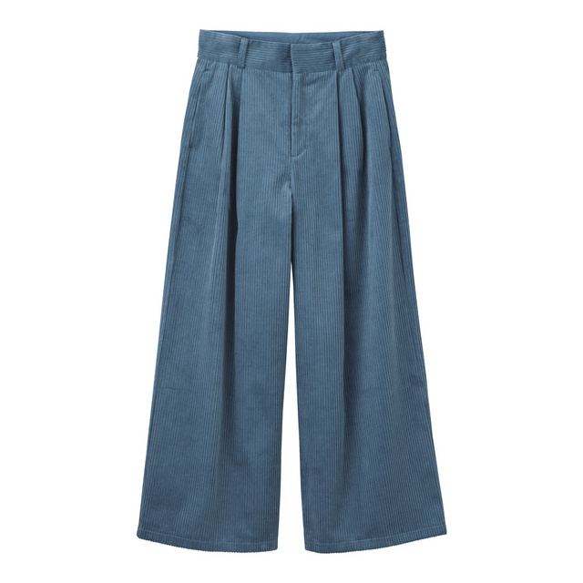 コーデュロイワイドパンツB