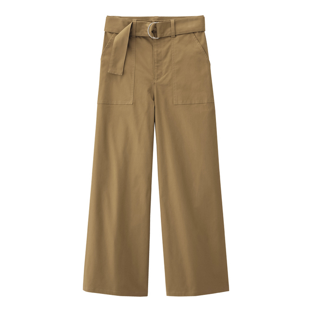 チノウエストベルトベイカーワイドパンツ