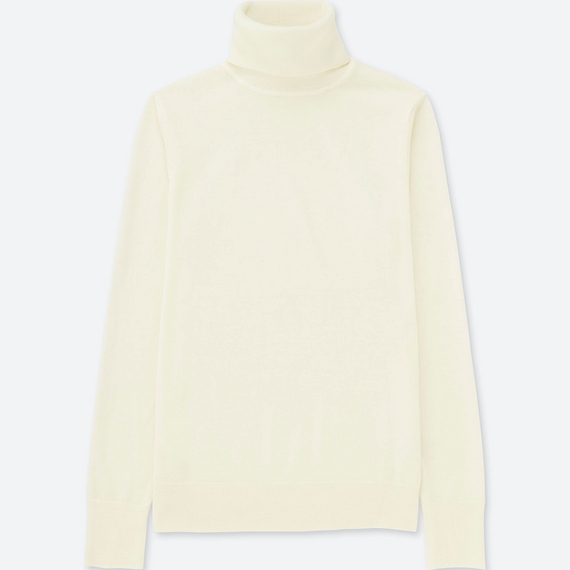 エクストラファインメリノタートルネックセーター（長袖）＋EC