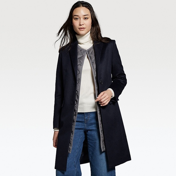 ウールカシミヤチェスターコート