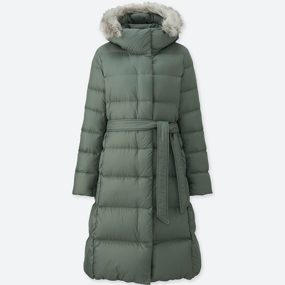 ライトウェイトダウンフーデットコート