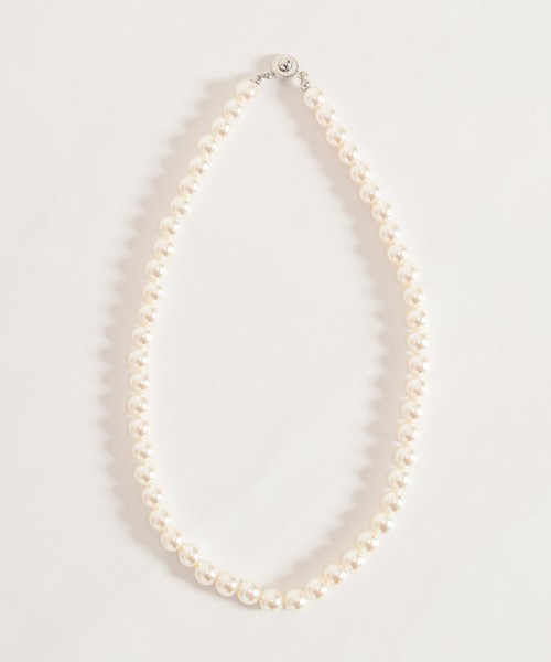 1連パールネックレス