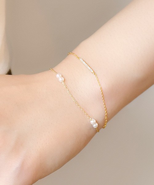 ベイビーズブレスパールブレスレット